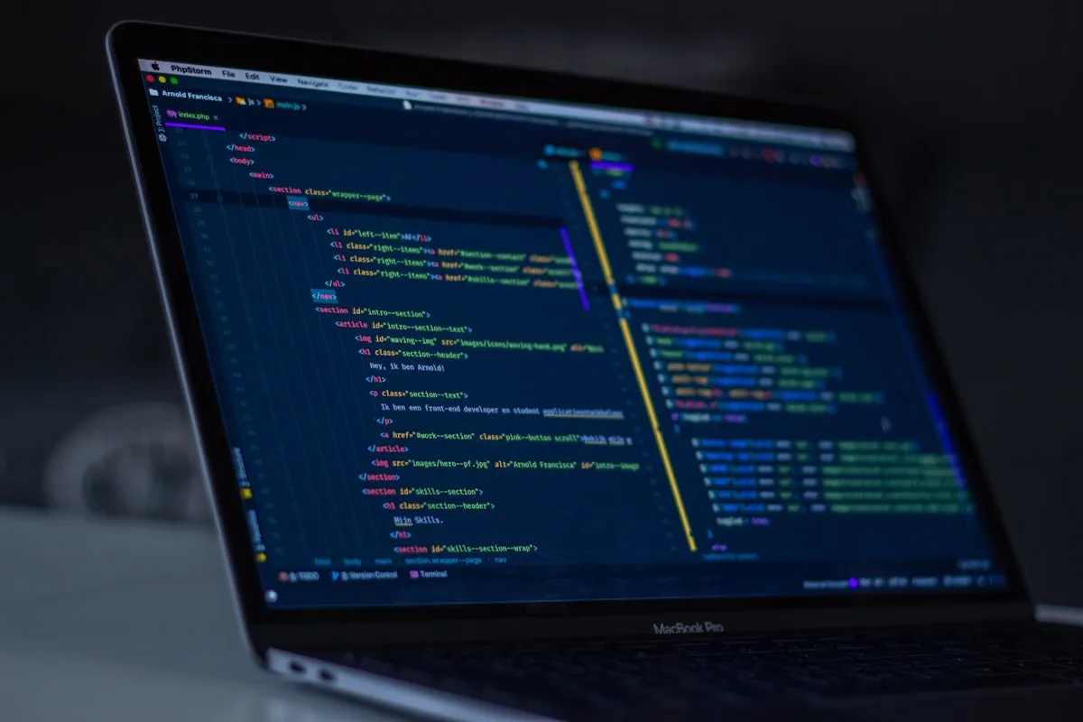 Automated deployment pipeline visualization showing build, test, and deploy stages