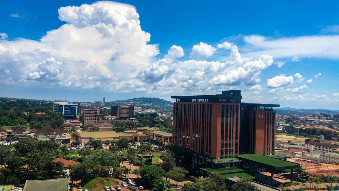 A view over Kampala, where in-country dedicated hosting for Uganda actually sits