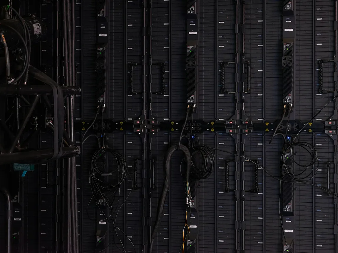 Servers in a Nairobi datacenter, where a hosted Windows app actually lives