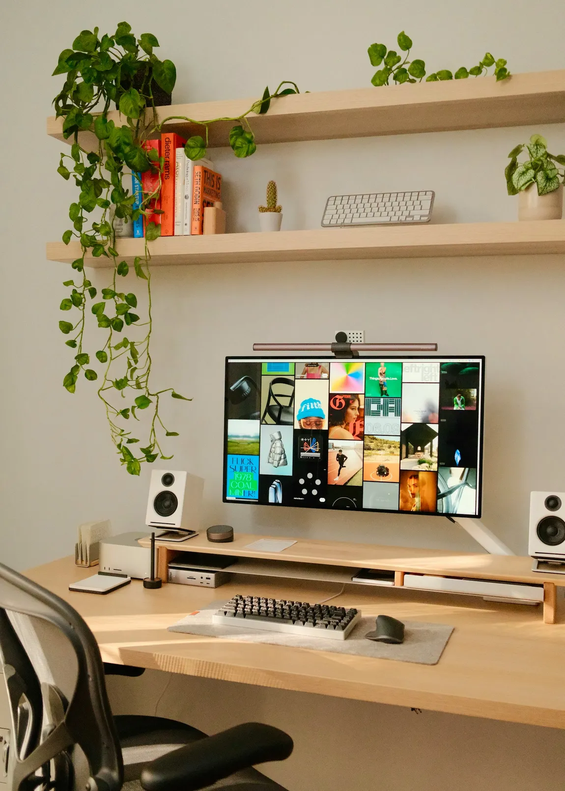 A workstation running a business application, the kind of app that ties you to Windows