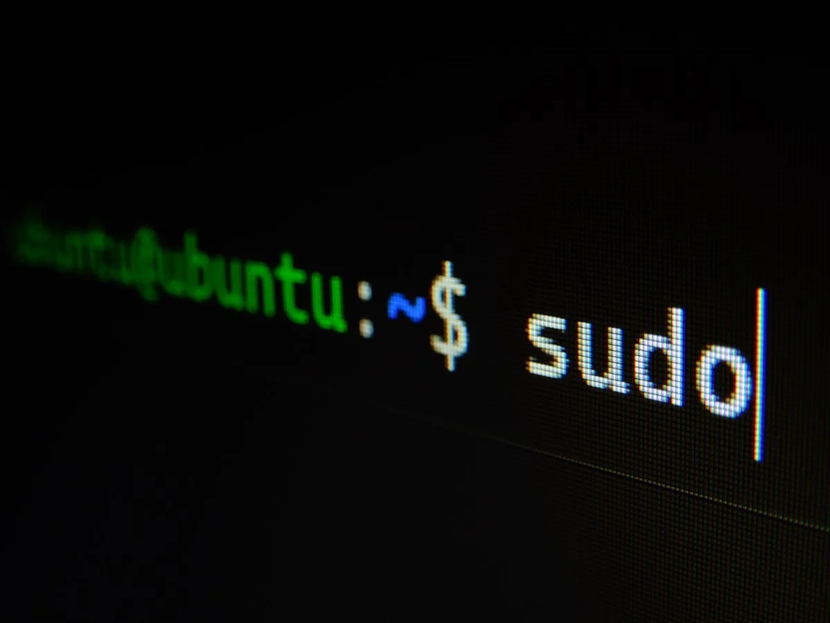 Linux terminal showing server hardening commands being executed